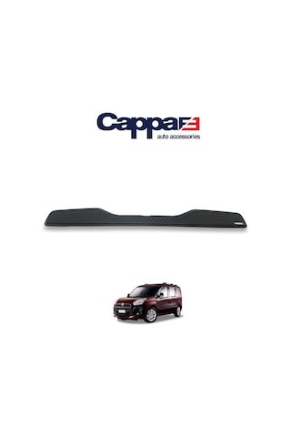 IMG-1895039292573872212.jpg Fiat Doblo Bagaj Kapak Dod abs Mat Siyah 2010-2015 - Görsel 1