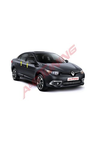IMG-1921729245220482902.jpg Renault Fluence Krom Cam Çıtası 2010 Üzeri 4Prç Paslanmaz Çelik N11.6367 - Görsel 1