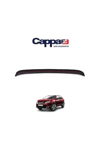 IMG-1941948420302608682.jpg Nissan Qashqai Arka Tampon Eşiği Koruma Mat 2014-2016 N11.1669 - Görsel 1