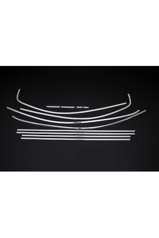 IMG-198636706405395498.jpg Vw Volkswagen Jetta 6 Sedan Uyumlu Cam Çerçevesi 12 Parça 2011 Ve Sonrası Paslanmaz Krom - Görsel 1