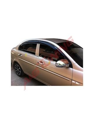 Hyundai Accent Era Krom Cam Çıtası Tk 2006 Üzeri 4Prç Paslanmaz Ç N11.4154