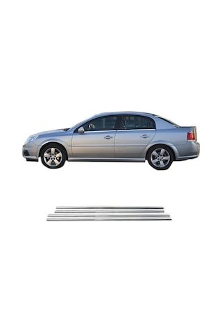 IMG-1999637149705608340.jpg Opel vectra C Krom Cam Çıtası 2004 Üzeri 4Prç Paslanmaz Çelik N11.6400 - Görsel 1