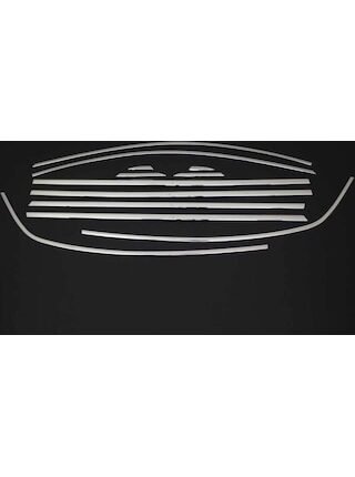 Renault Megane 4 Sedan Krom Cam Çerçevesi 12 Parça 2016-2020 Aras