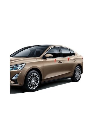 IMG-2046960395625584433.jpg Ford Focus 4-4.5 Cam Çerçevesi Tam Tur Krom 2019+ - Görsel 1