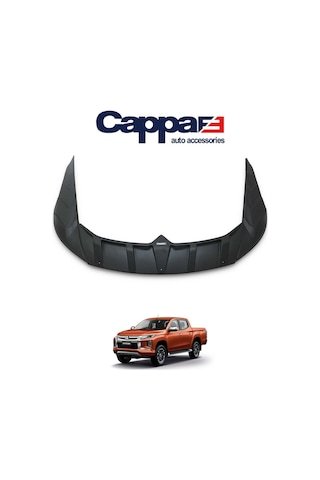 IMG-2050851399670830321.jpg Mitsubishi L200 Kaput Koruma Rüzgarlığı 4Mm 3 Prç 2019- - Görsel 1