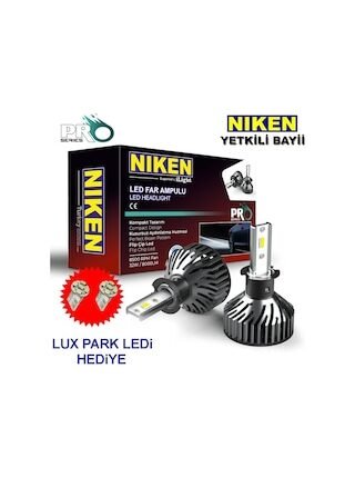 H3 Led Xenon Far Ampulü Yeni Nesil Pro Niken