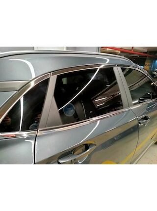 Hyundai Kona Krom Cam Çerçevesi 2019-2021 10 Parça