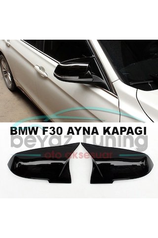 IMG-2230478600782302607.jpg Bmw 3 Serisi F20-f22-f32-f36-f30 M3 Ayna Kapağı Siyah Piano Black - Görsel 1