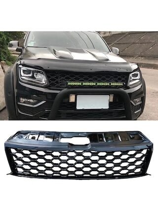 Volkswagen Amarok Ön Panjur Izgara Siyah Piano Black 2015-2019