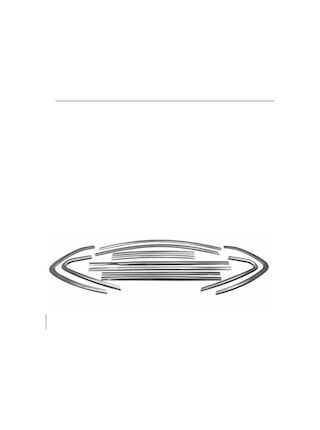 Opel Astra J SD Krom Cam Çerçevesi 2009-2016