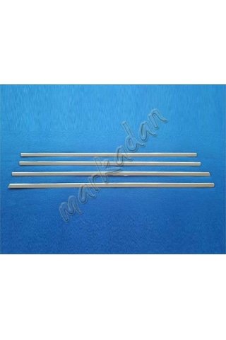 IMG-2377758734049707146.jpg Opel Astra G Hb Krom Cam Çıtası 1998-2009 4 Parça Paslanmaz Çelik - Görsel 1