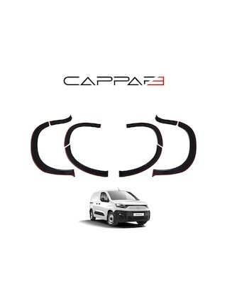 Fiat Doblo 2023- Yılı Ve Sonrası Uyumlu Çamurluk Dodik 8 Parça