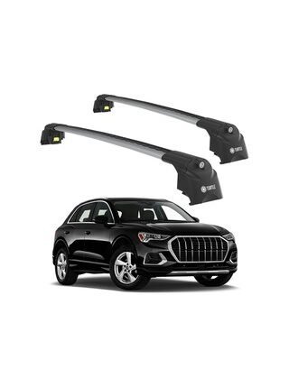 Audi Q3 F3 2019-2023 Turtle Air2 Ara Atkı Gri