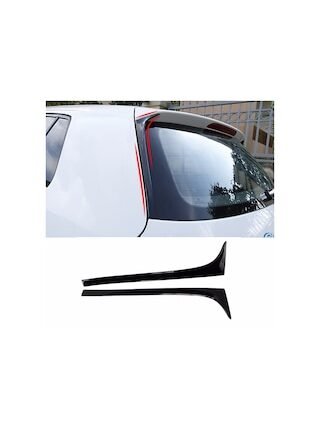 Volkswagen Golf 7 Spoiler Kenar Çıtası Parlak Siyah