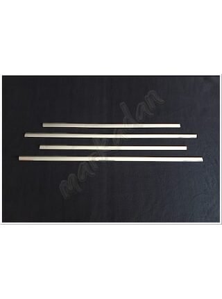 Ford Focus Sedan Krom Cam Çıtası 2005-2011 4 Parça Pasla