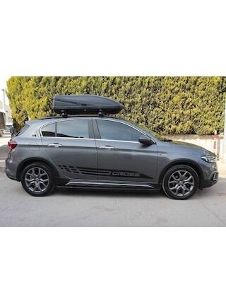 Fiat Egea Cross Krom Cam Çerçevesi 8 Parça Taşlı 2020 ve Sonrası