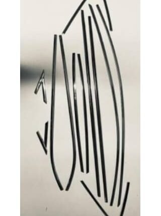 Seat Leon Cam Çerçevesi Kenar Çıtası Krom Tamtur 2013+