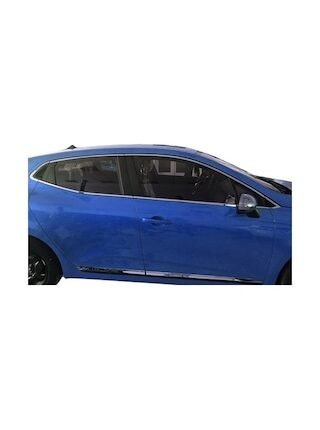 Re&ar Tuning Renault Clio 5 Krom Cam Çerçevesi 12 Parça Çelik 2020 Ve Sonrası