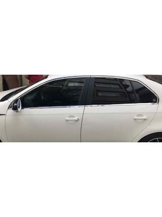 Vw Jetta Cam Çerçeve Çıtası Nikelajı Komple 2005-2010 Arası