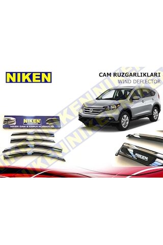 IMG-2750790263153652775.jpg Honda Crv Kromlu Cam Rüzgarlığı Niken 2012 Sonrası - Görsel 1