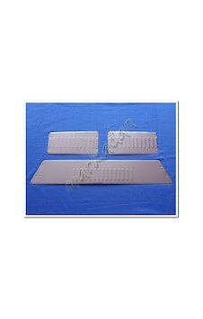 Vw T6 Transporter Krom Kapı Eşiği 2015 Sonrası 3 Parça Paslanmaz