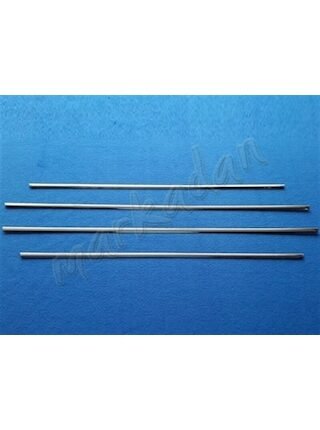 Mercedes W201 Krom Cam Çıtası 1983-1993 4 Parça PaslanmazÇelik