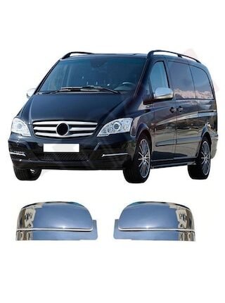 Mercedes Vito W639 Abs Krom Ayna Kapağı 2 Prç 2010-2014 Arası