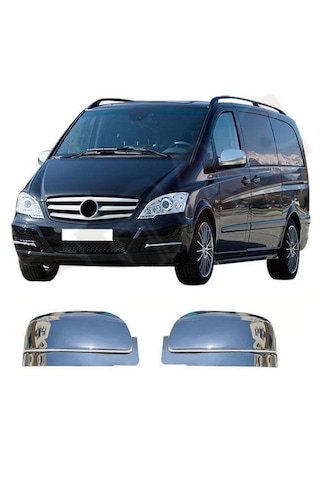 IMG-2926116090778927710.jpg Mercedes Vito W639 Abs Krom Ayna Kapağı 2 Prç 2010-2014 Arası - Görsel 1