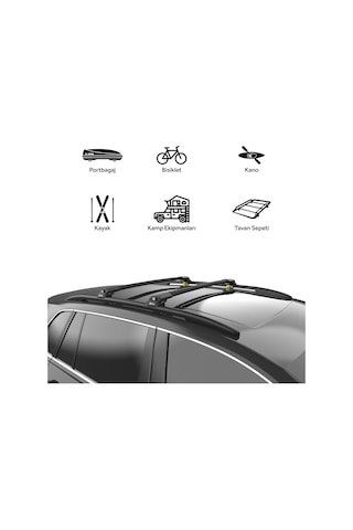 IMG-2946286343887589495.jpg Mercedes-benz Eqb X243 2021-2023 Turtle Air1 Ara Atkı Siyah - Görsel 1