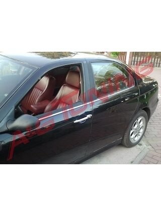 Alfa Romeo 156 Krom Cam Çıtası 1997 Üzeri 4Prç Paslanmaz Çelik N11.4852