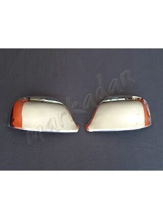 Audi Q5 Krom Ayna Kapağı 2009 Sonrası 2 Parça Paslanmaz