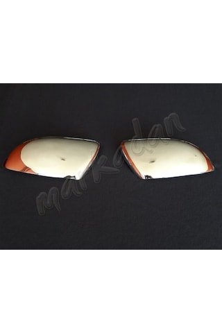 IMG-2993428866407147293.jpg Vw Golf 6 Krom Ayna Kapağı 2009-2012 2 Parça Paslanmaz Ç - Görsel 1