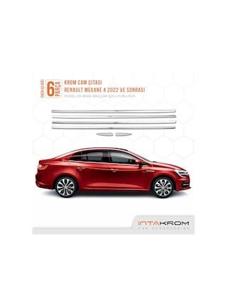Renault Megane 4 Krom Cam Çıtası 6 Parça Yeni 2022 Ve Üzeri