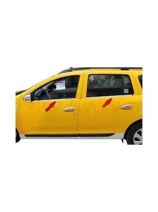 Dacia Logan Mcv Krom Cam Çıtası 2013 Üzeri 4Prç Paslanmaz Çelik N11.3765