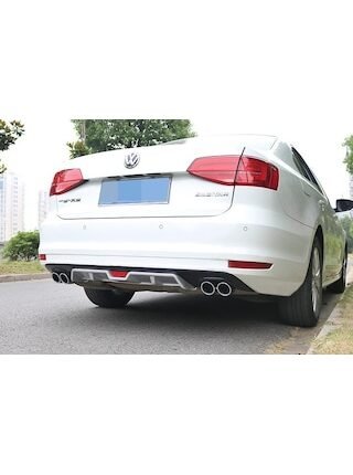Volkswagen Jetta Difüzör Arka Tampon Turbo Egzoz Çıkışlı 2015-