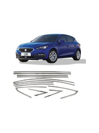Seat Leon Cam Çerçevesi Kenar Çıtası Krom Tamtur 2021+