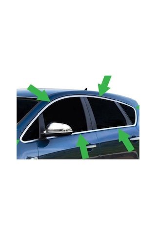 IMG-3163453700140181069.jpg Opel Astra J Hb 2010-2014 Cam Çerçevesi Krom 12 Prç. P.çelik Hb - Görsel 1