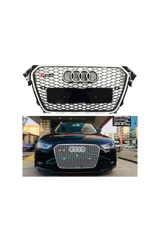 IMG-3288230137890565622.jpg Audi A4 Ön Panjur Izgara Rs4 Model 2012-2015 B8 Makyajlı - Görsel 1