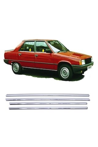 IMG-3326996405239372674.jpg Renault R9 Broadway Krom Cam Çıtası 4 Prç 1992-2000 Arası P.çelik - Görsel 1