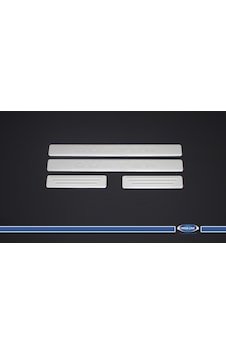 Dacia Duster Krom 4 Parça Paslanmaz Çelik 2010 Ve Sonrası Kapı Eşiği