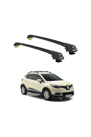 IMG-3393563738808679548.jpg Renault Captur J87 2013-2019 Turtle Air1 Ara Atkı Siyah - Görsel 1