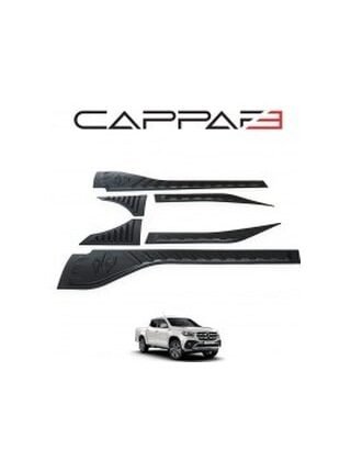 Mercedes X-class 2017- Yılı Ve Sonrası Uyumlu Yarasa Kapı Kaplama 6 Parça