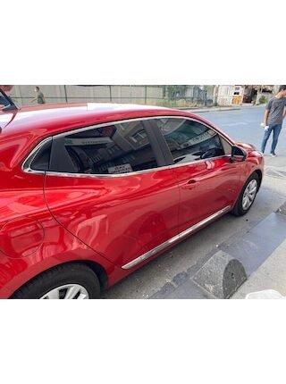Renault Clio 5 Hb Cam Çerçevesi Krom 12 Prç 2019 Snr