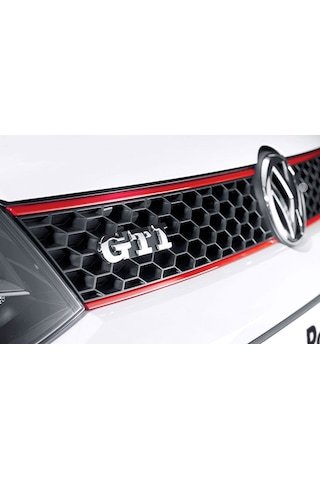 IMG-3586236883470035273.jpg Volkswagen Polo 6R Gti Kırmızı Şeritli Ön Panjur 2009-2014 - Görsel 1