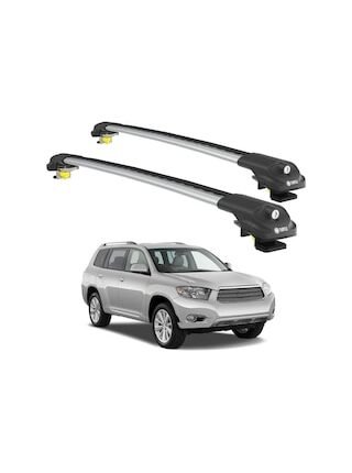 Toyota Uyumlu Highlander Xu40 2008-2013 Turtle Air1 Ara Atkı Gri
