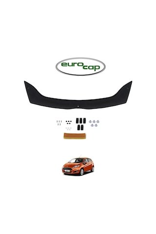 IMG-3634570170180300620.jpg Ford Fiesta Ön Kaput Koruyucu Rüzgarlık Abs 2009-2012 - Görsel 1