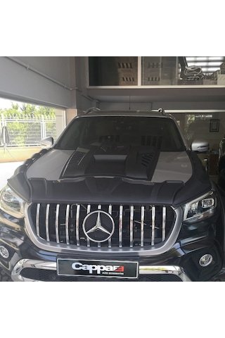 IMG-3634812504556452089.jpg Mercedes X-Class 2017- Ön Kaput Scoop Havalandırma Koruma - Görsel 1