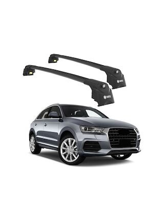Audi Q3 8u 2012-2018 Turtle Air2 Ara Atkı Siyah