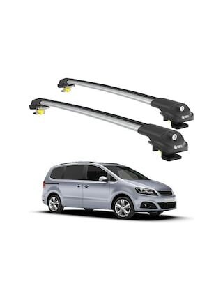 Seat Alhambra 7n 2010-2023 Turtle Air1 Ara Atkı Gri