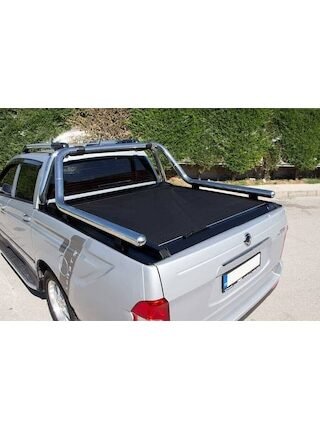 Ssangyong Korando Sports Kobra Roll Bar Çap 76 Krom 2011-2018 Ara